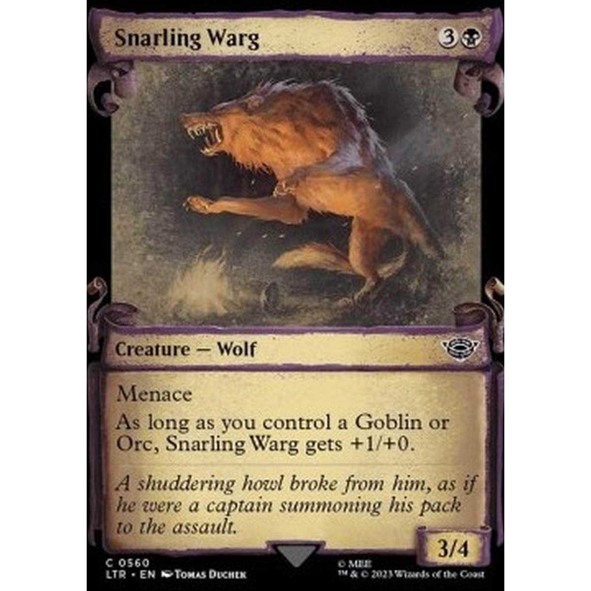 Snarling Warg (V.1) - Snarling Warg (V.1) - [LTRH] [NM]