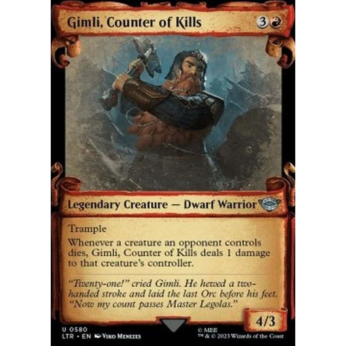 Gimli, Counter of Kills (V.1) - Gimli, Counter of Kills (V.1) - [LTRH] [NM]