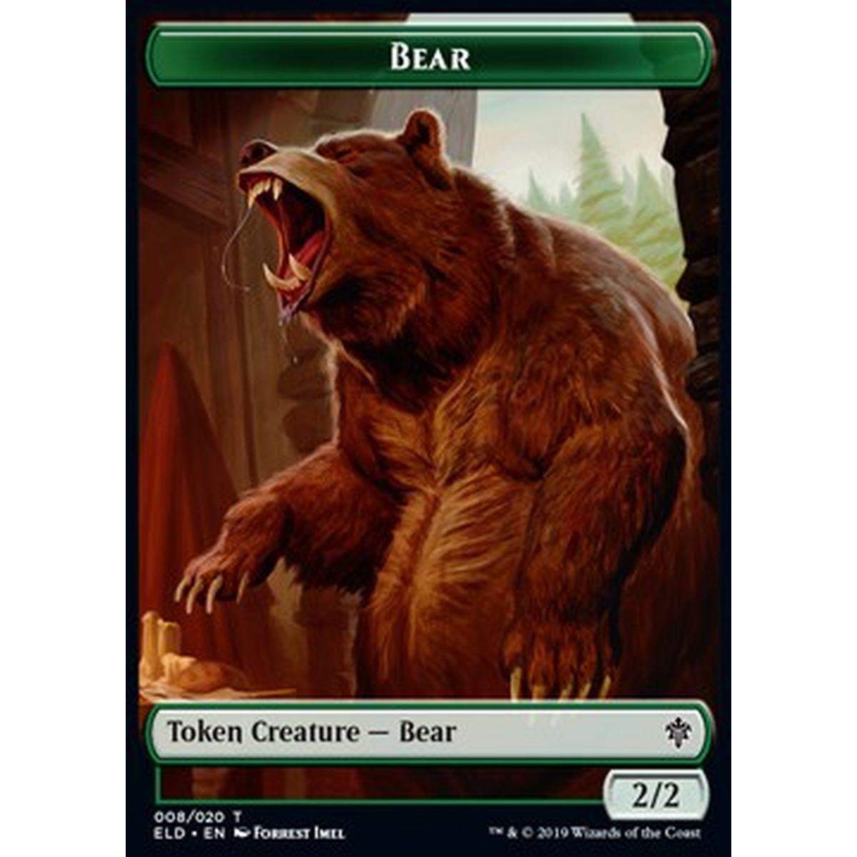 Bear Token (Green 2/2) - Bear Token (Green 2/2) - [XELD] [NM]