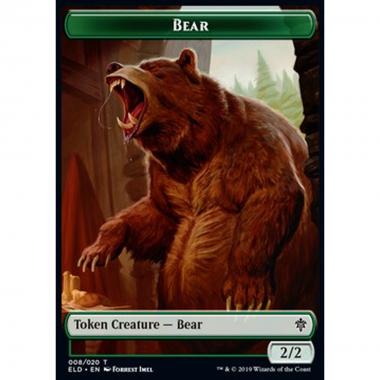 Bear Token (Green 2/2) - Bear Token (Green 2/2) - [XELD] [NM]