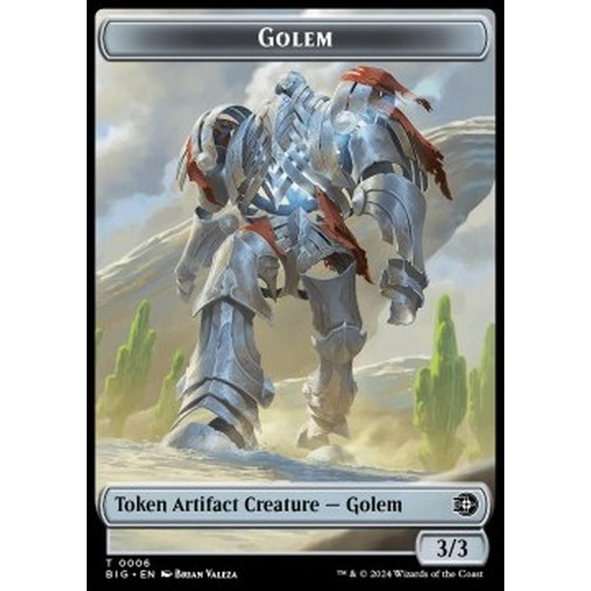 Golem Token (Artifact 3/3) - Golem Token (Artifact 3/3) - [TOTJ] [NM]
