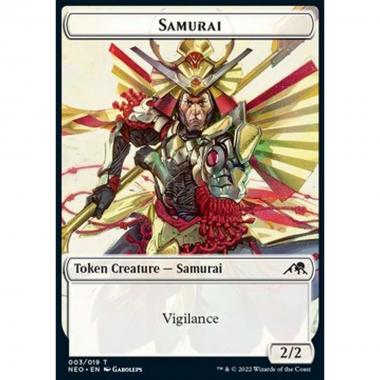Samurai Token (White 2/2) - Samurai Token (White 2/2) - [XNEO] [NM]