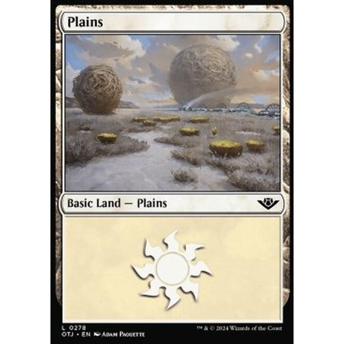 Plains (V.3) - Plains (V.3) - [OTJ] [NM] [Foil]
