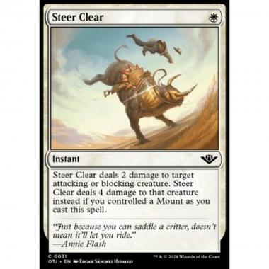 Steer Clear - Steer Clear - [OTJ] [NM] [Foil]