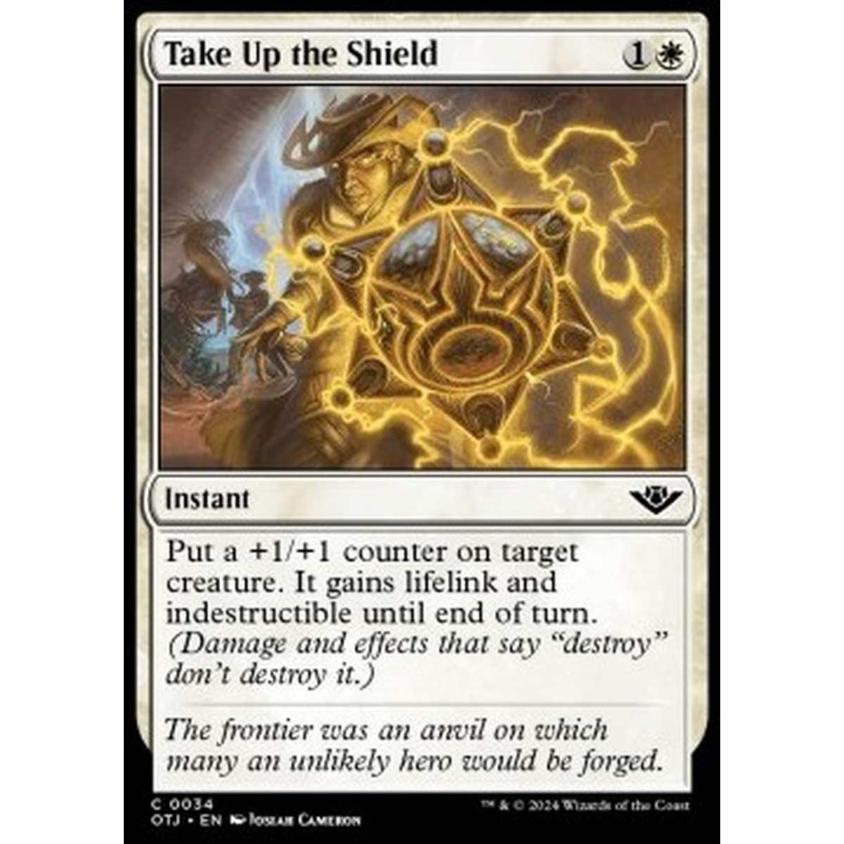 Take Up the Shield - Take Up the Shield - [OTJ] [NM] [Foil]