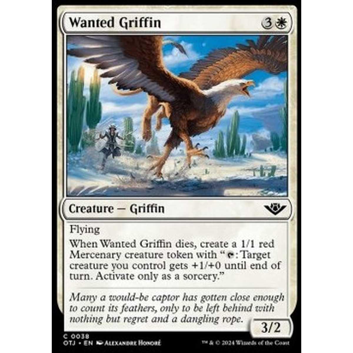Wanted Griffin - Wanted Griffin - [OTJ] [NM] [Foil]