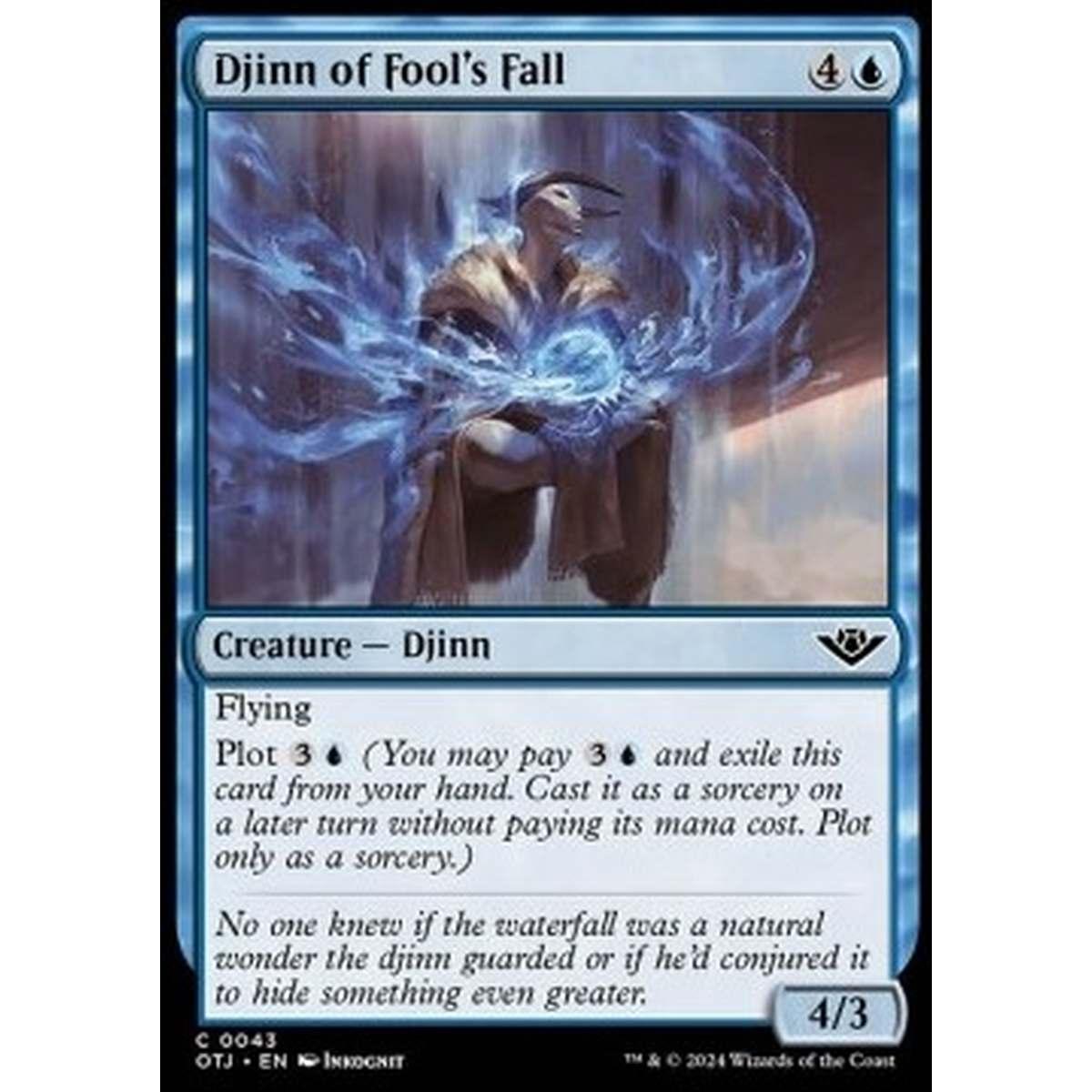 Djinn of Fool's Fall - Djinn of Fool's Fall - [OTJ] [NM] [Foil]