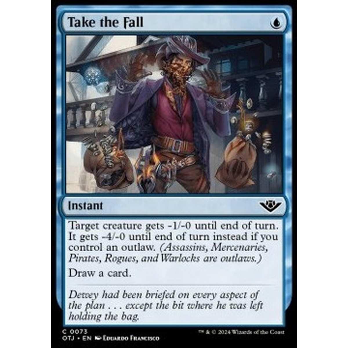 Take the Fall - Take the Fall - [OTJ] [NM] [Foil]