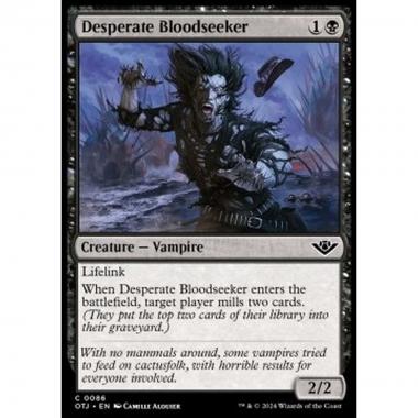 Desperate Bloodseeker - Desperate Bloodseeker - [OTJ] [NM] [Foil]