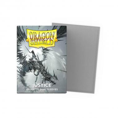 100 Buste Matte Dual Sleeves - Justice
