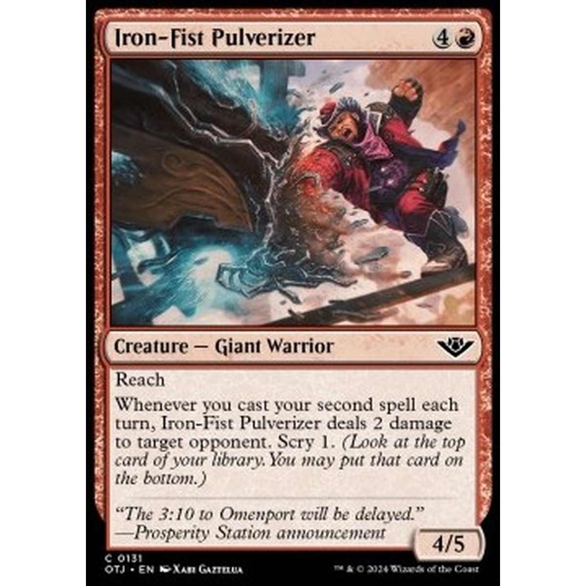 Iron-Fist Pulverizer - Iron-Fist Pulverizer - [OTJ] [NM] [Foil]