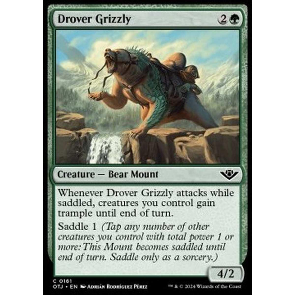 Drover Grizzly - Drover Grizzly - [OTJ] [NM] [Foil]