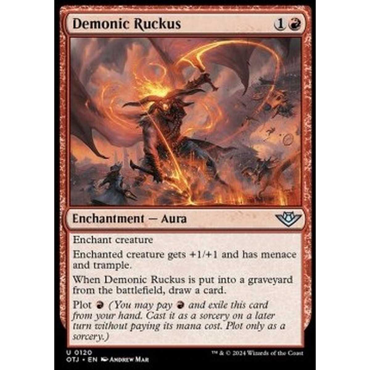 Demonic Ruckus - Demonic Ruckus - [OTJ] [NM]