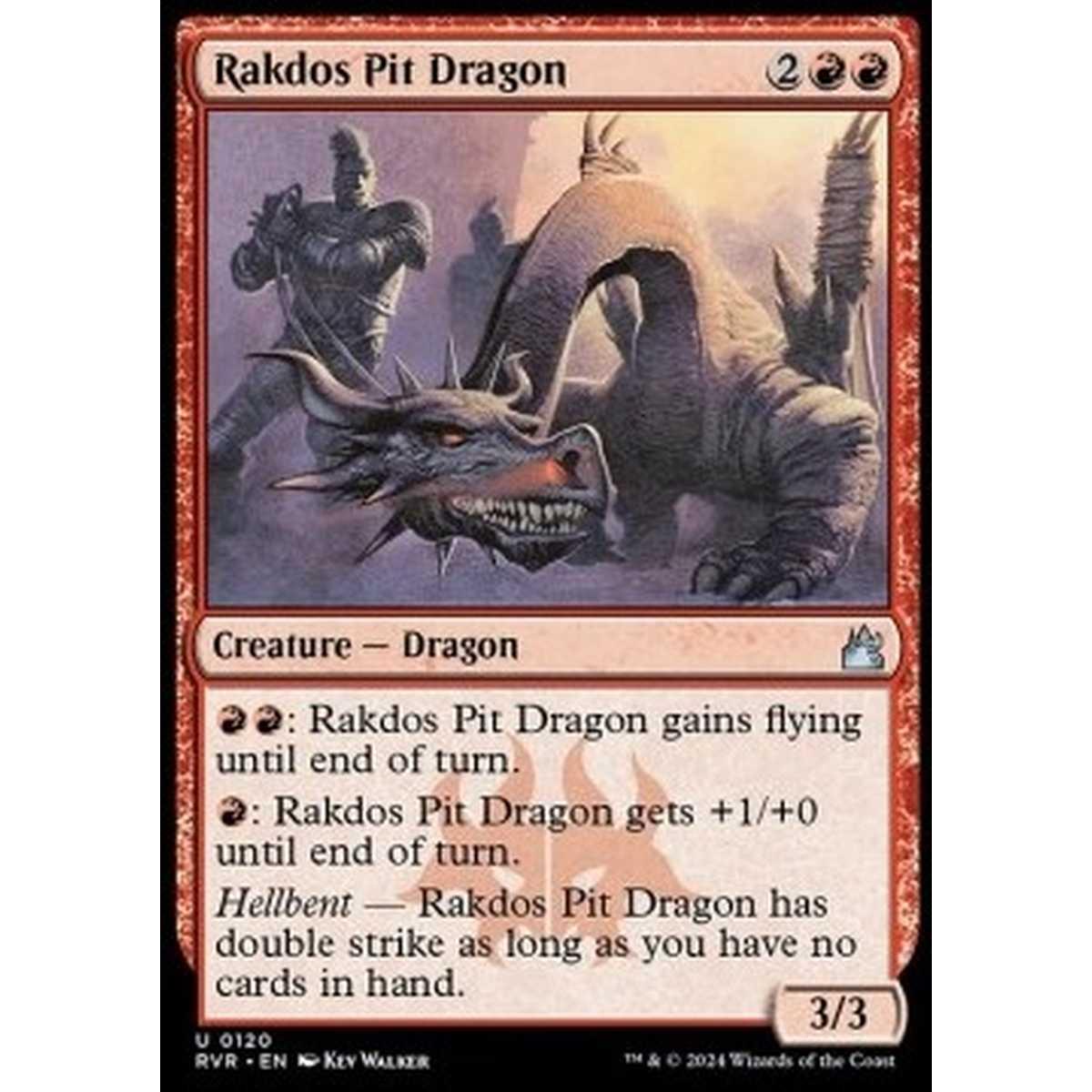 Rakdos Pit Dragon - Rakdos Pit Dragon - [RVR] [NM] [Foil]