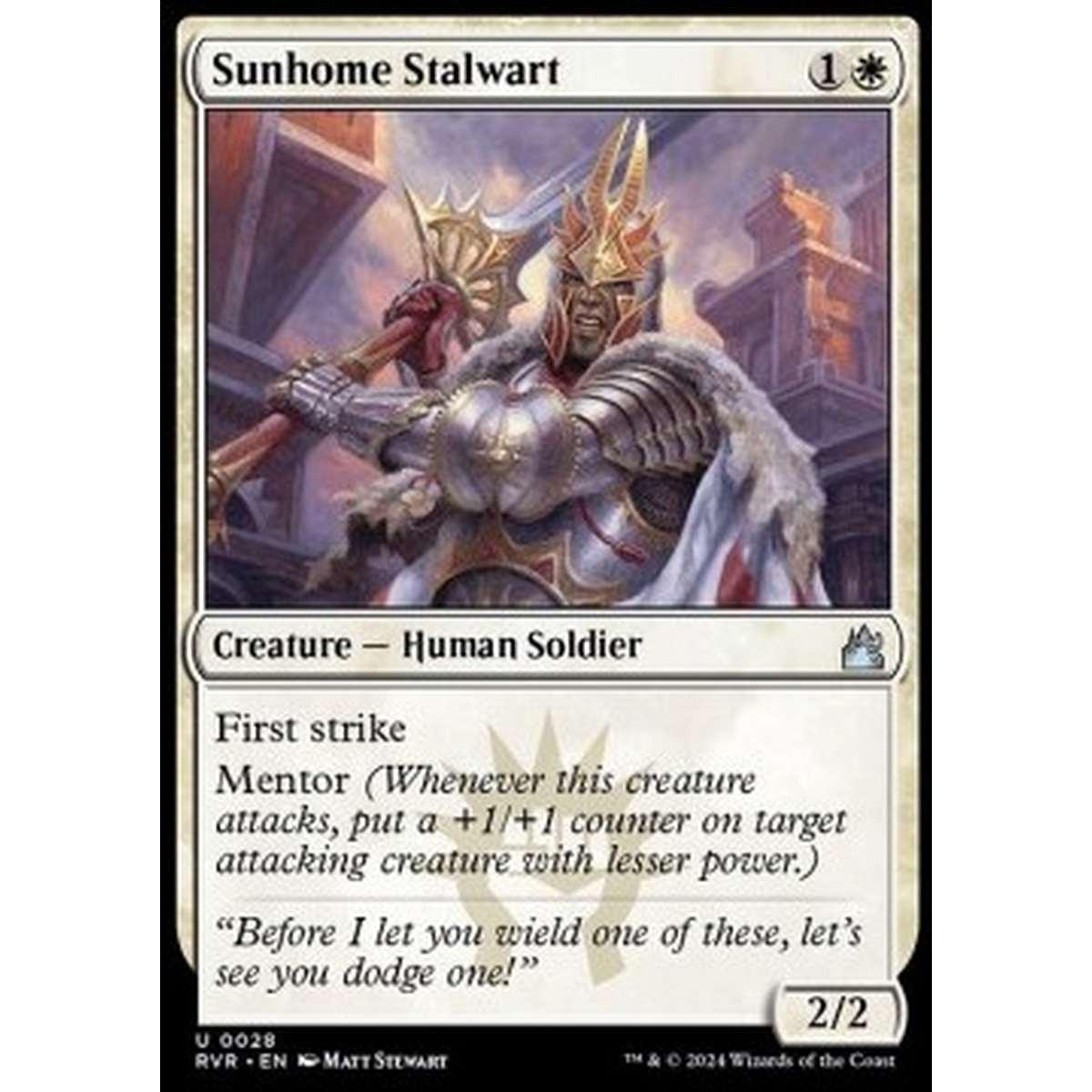 Sunhome Stalwart - Sunhome Stalwart - [RVR] [NM] [Foil]