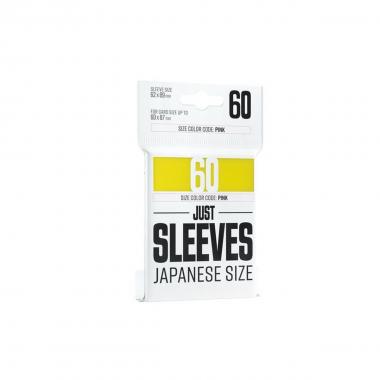 60 Buste Just Sleeves - Japanese Size Yellow