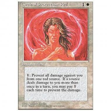 Circle of Protection: Red - Circle of Protection: Red - [4ED] [EX]