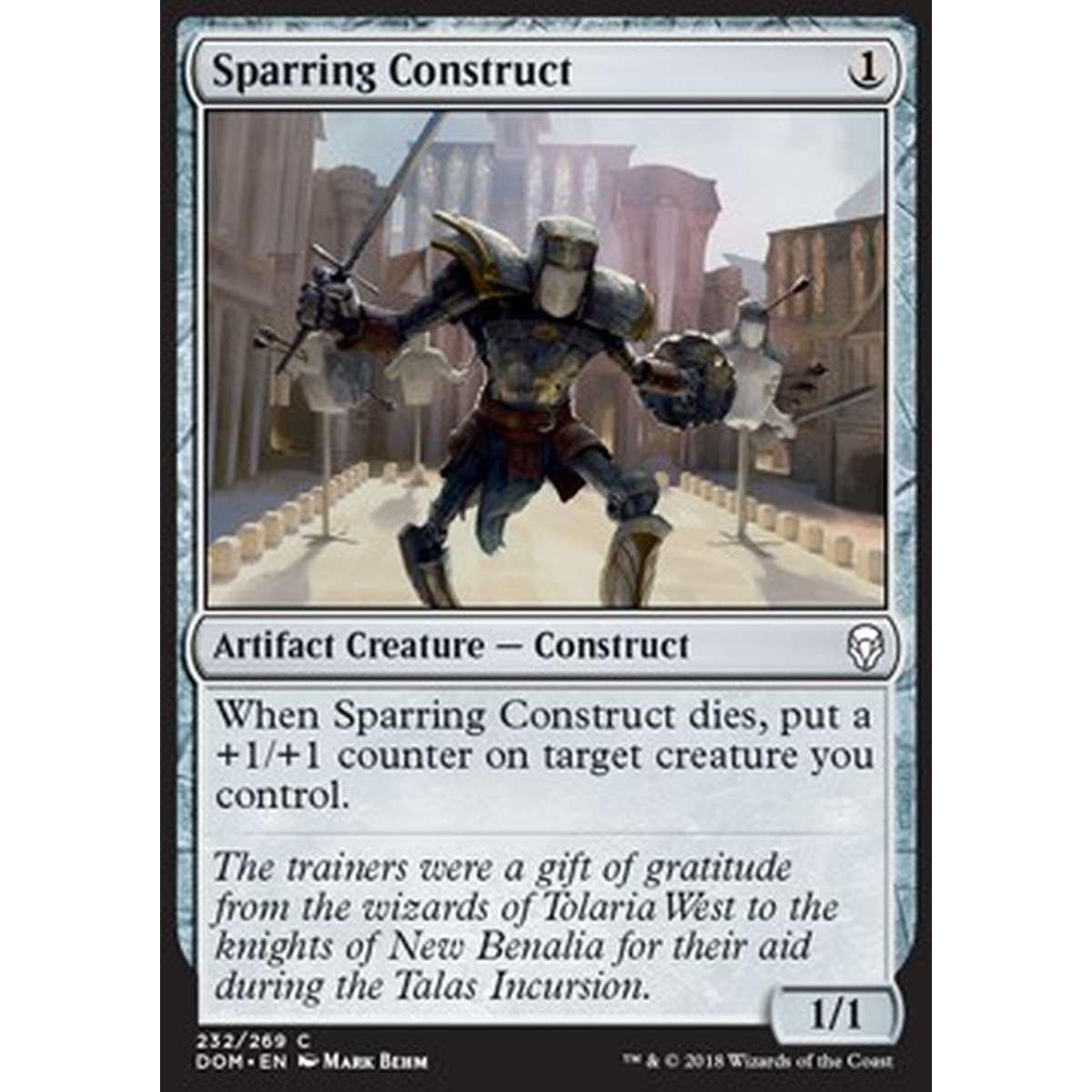 Sparring Construct - Costrutto da Addestramento - [DOM] [NM]