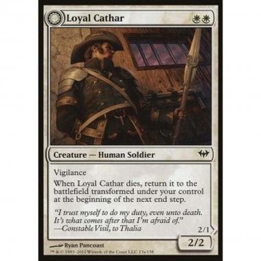 Loyal Cathar / Unhallowed Cathar - Cataro Leale / Cataro Sacrilego - [DKA] [EX]