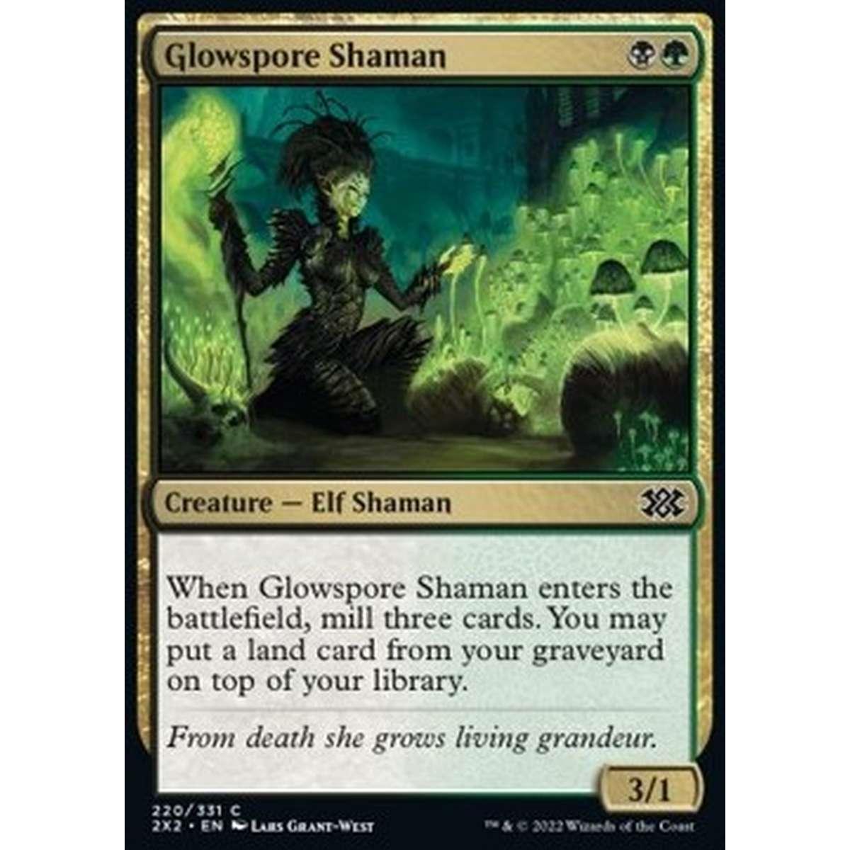 Glowspore Shaman - Glowspore Shaman - [2X2] [NM]