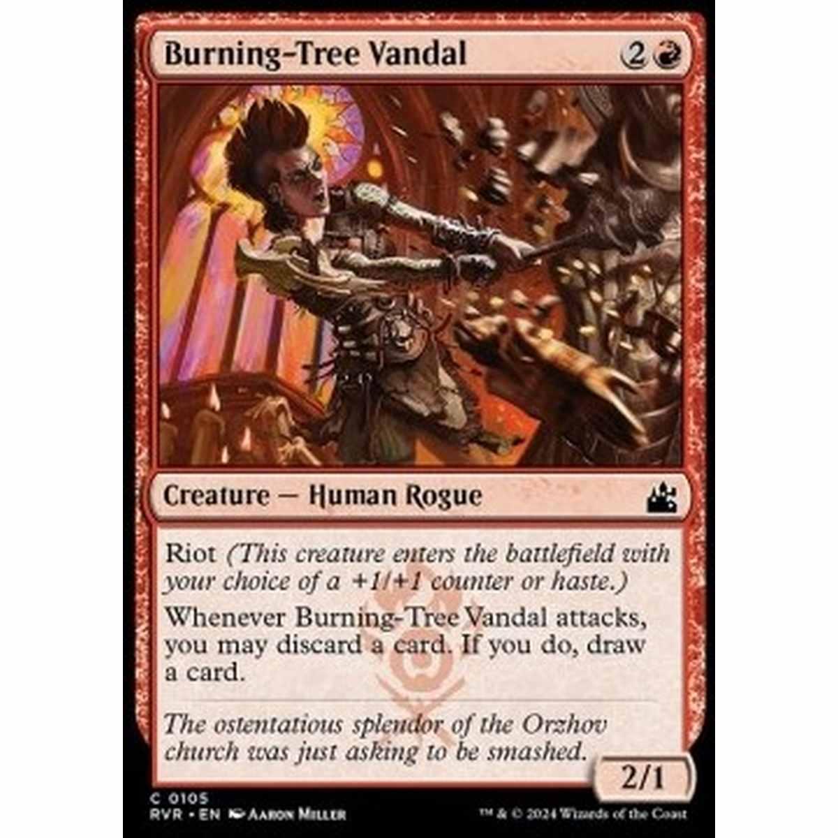 Burning-Tree Vandal - Burning-Tree Vandal - [RVR] [NM] [Foil]