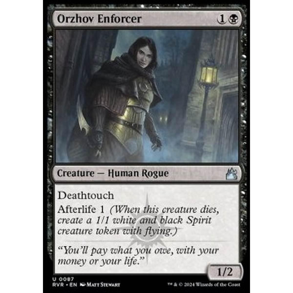 Orzhov Enforcer - Orzhov Enforcer - [RVR] [NM]