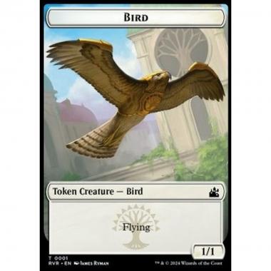 Bird Token (White 1/1) - Bird Token (White 1/1) - [TRVR] [NM]