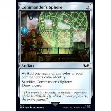Commander's Sphere (V.1) - Sfera del Comandante (V.1) - [40K] [NM]