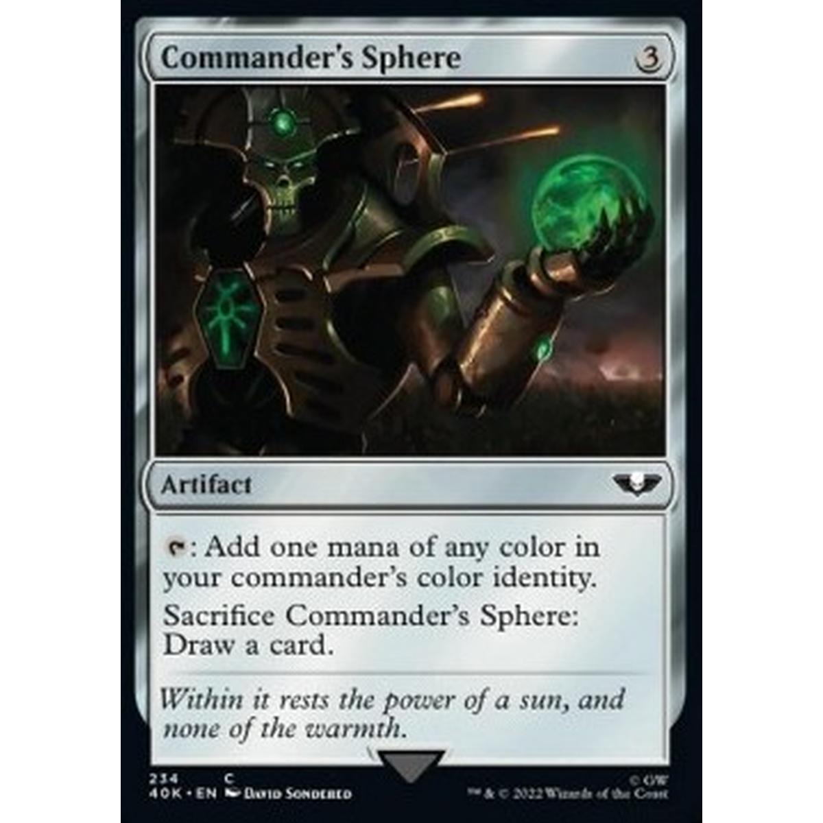 Commander's Sphere (V.2) - Sfera del Comandante (V.2) - [40K] [NM]