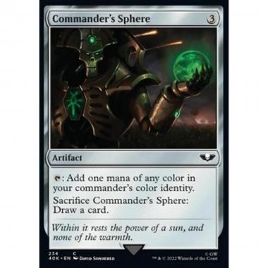 Commander's Sphere (V.2) - Sfera del Comandante (V.2) - [40K] [NM]
