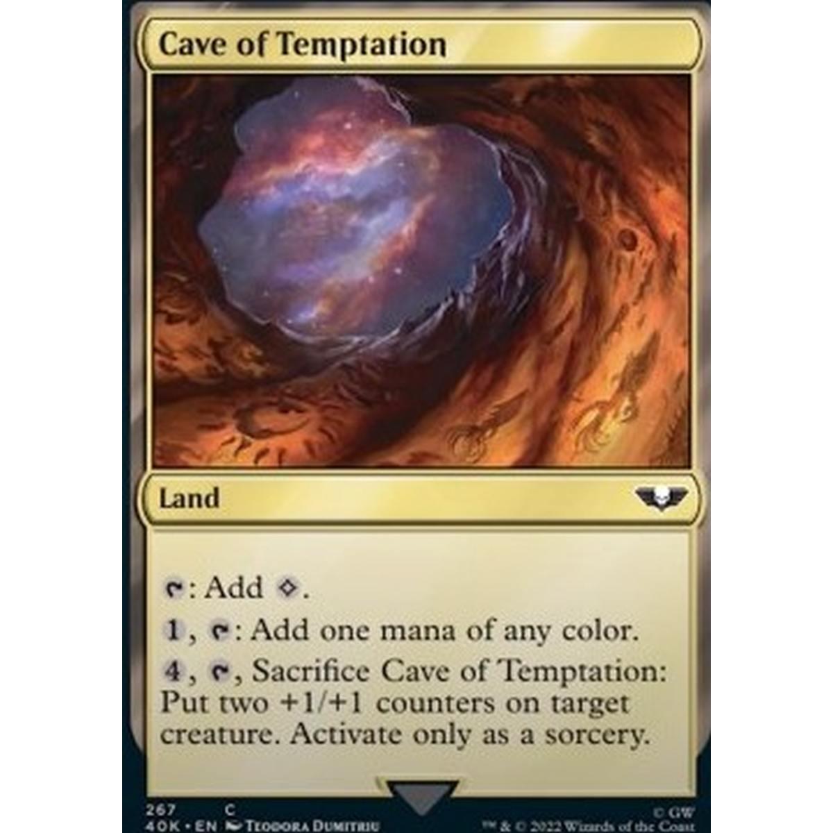 Cave of Temptation - Caverna della Tentazione - [40K] [NM]