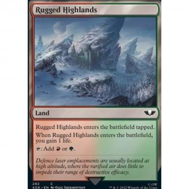Rugged Highlands - Altopiani Accidentati - [40K] [NM]