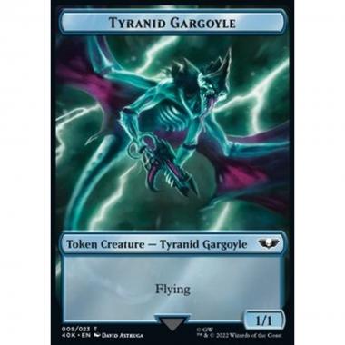 Tyranid Gargoyle Token (U 1/1) // Tyranid Token (G 1/1) - Tyranid Gargoyle Token (U 1/1) // Tyranid Token (G 1/1) - [40K] [NM]
