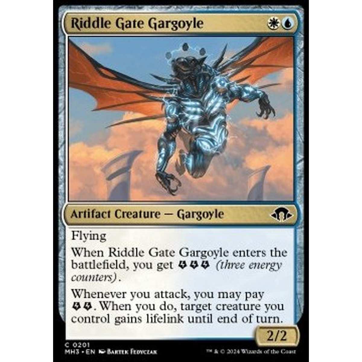 Riddle Gate Gargoyle - Riddle Gate Gargoyle - [MH3] [NM]