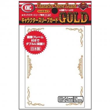 KMC - 60 Buste Triple Sleeves Character Guard Gold - Oversized 69X94
