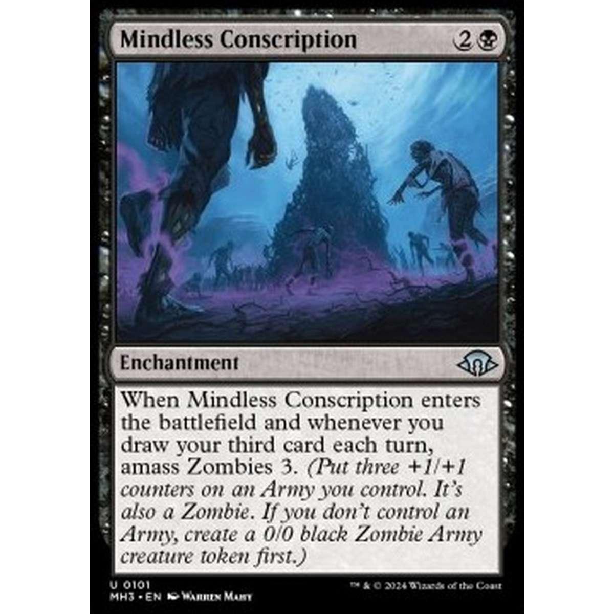 Mindless Conscription - Mindless Conscription - [MH3] [NM]
