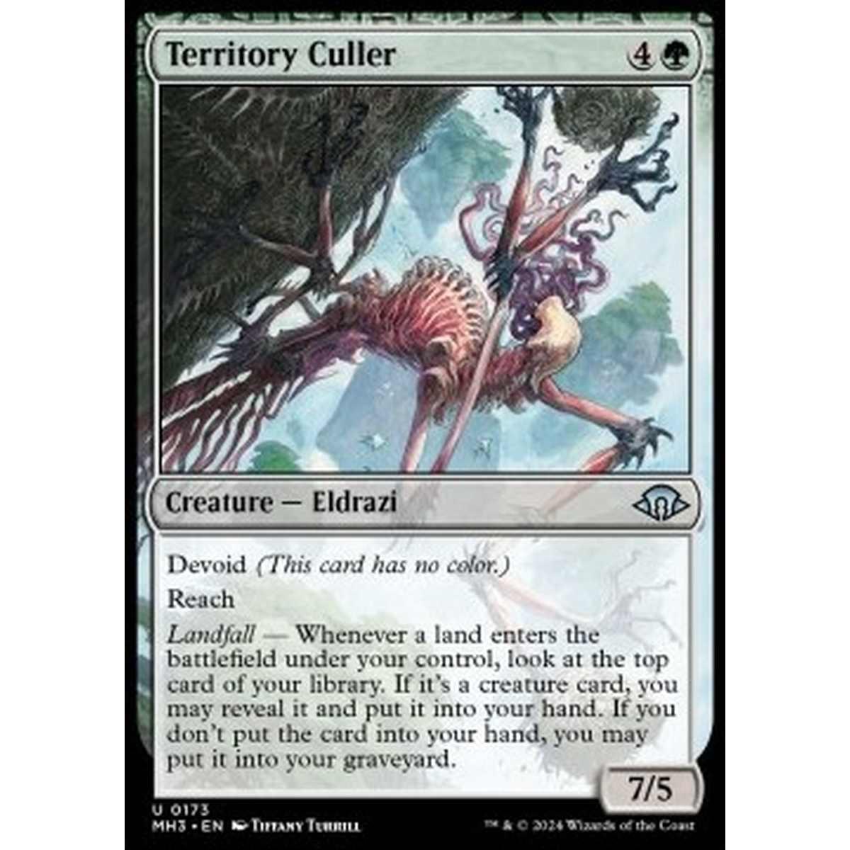 Territory Culler - Territory Culler - [MH3] [NM]