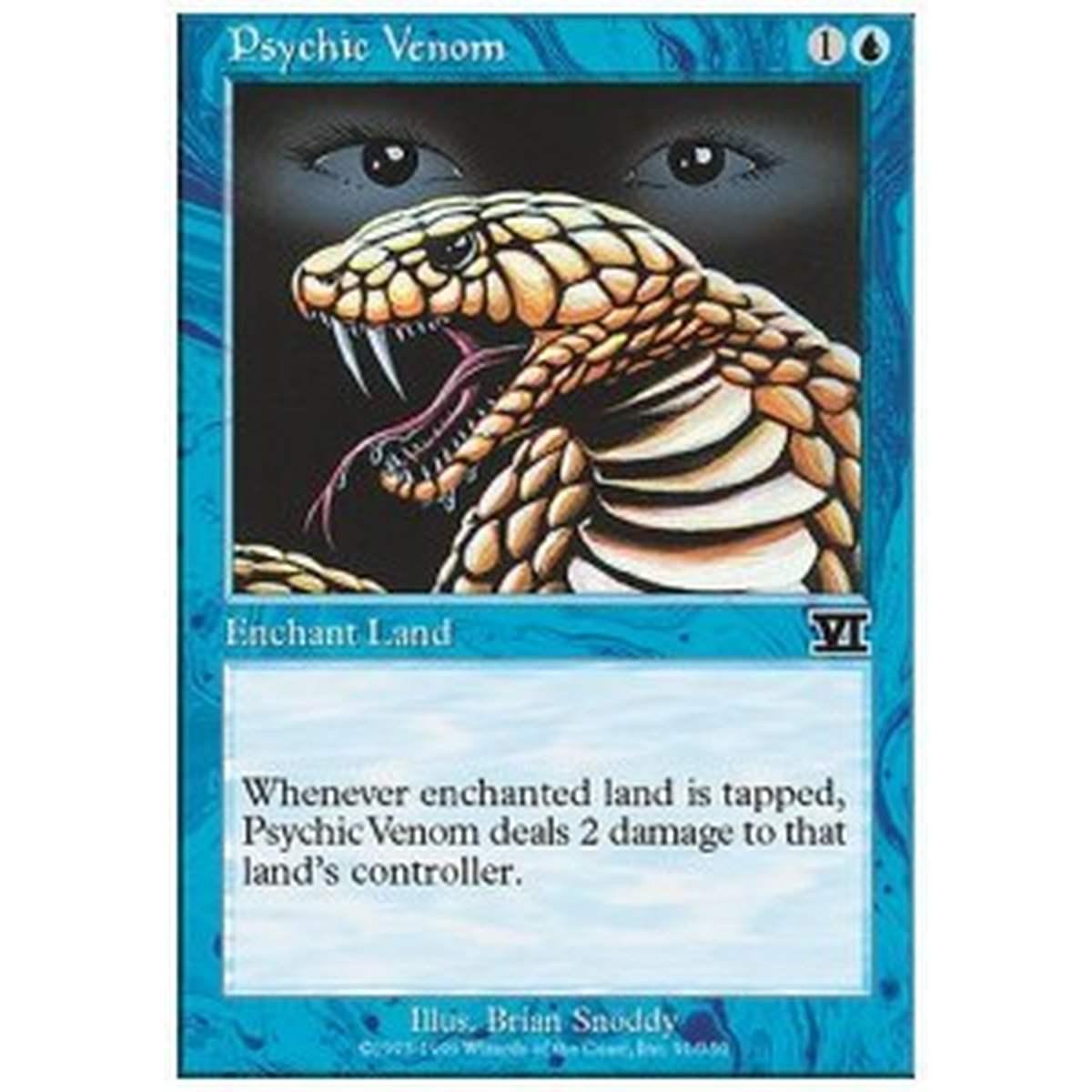 Psychic Venom - Veleno Psichico - [6ED] [NM]