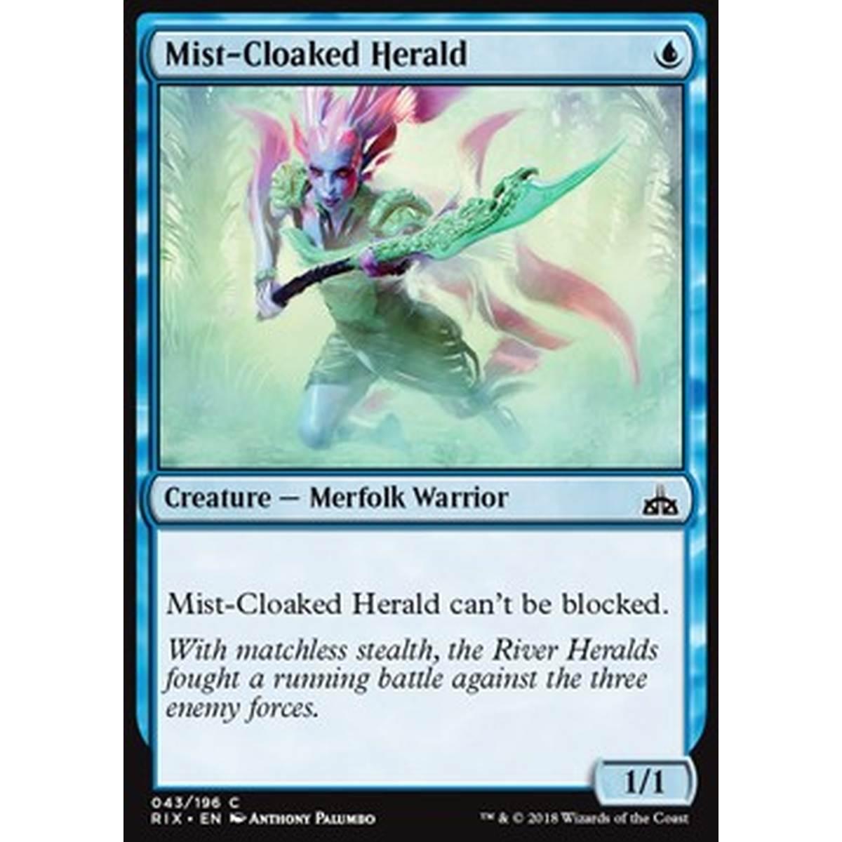 Mist-Cloaked Herald - Araldo dal Manto di Bruma - [RIX] [NM]