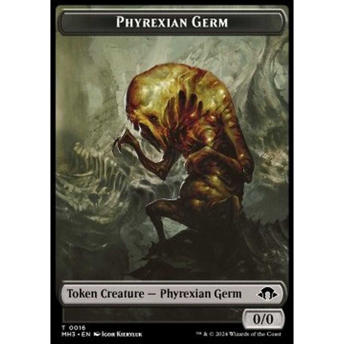 Phyrexian Germ Token (Black 0/0) - Phyrexian Germ Token (Black 0/0) - [TMH3] [NM]