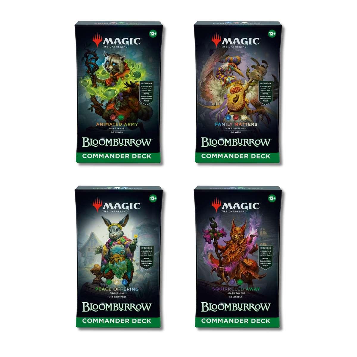 Bloomburrow - Set 4 Mazzi Commander Deck ENG