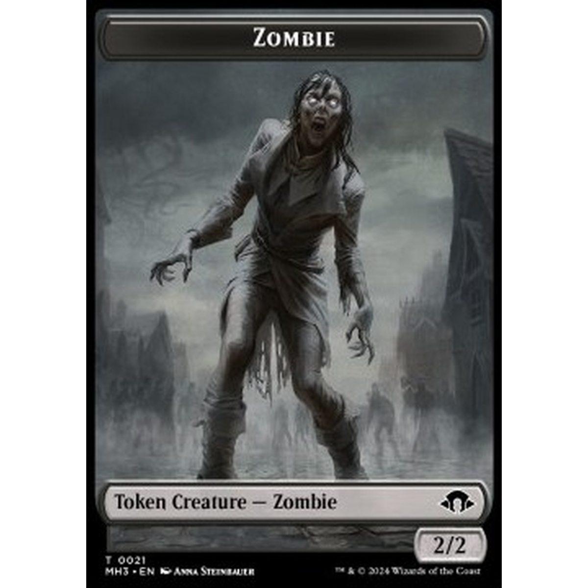 Zombie Token (B 2/2) // Energy Reserve - Zombie Token (B 2/2) // Energy Reserve - [TMH3] [NM]
