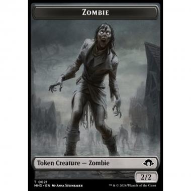 Zombie Token (B 2/2) // Energy Reserve - Zombie Token (B 2/2) // Energy Reserve - [TMH3] [NM]