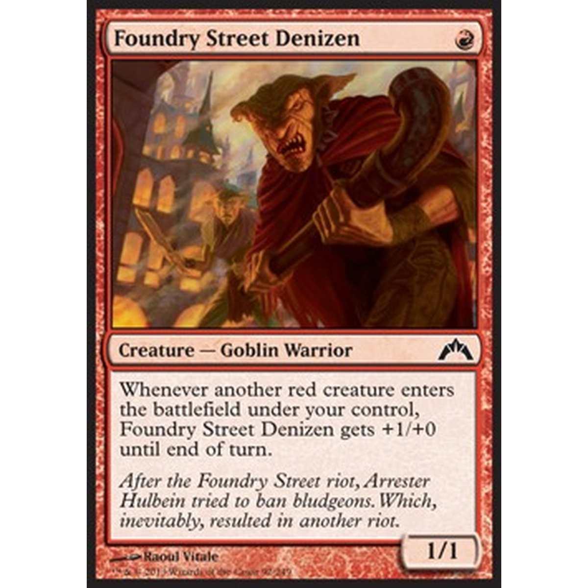 Foundry Street Denizen - Abitante di Via della Fonderia - [GTC] [NM]