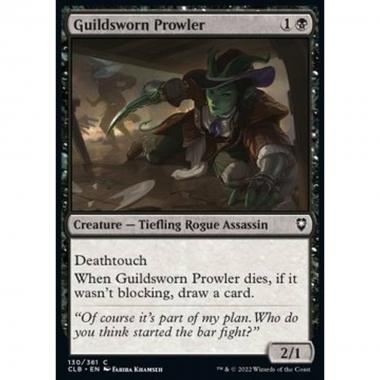 Guildsworn Prowler - Guildsworn Prowler - [CLB] [NM]