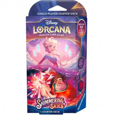 Cieli Scintillanti - Shimmering Skies - Starter Deck Lorcana - Ametista Rubino ENG