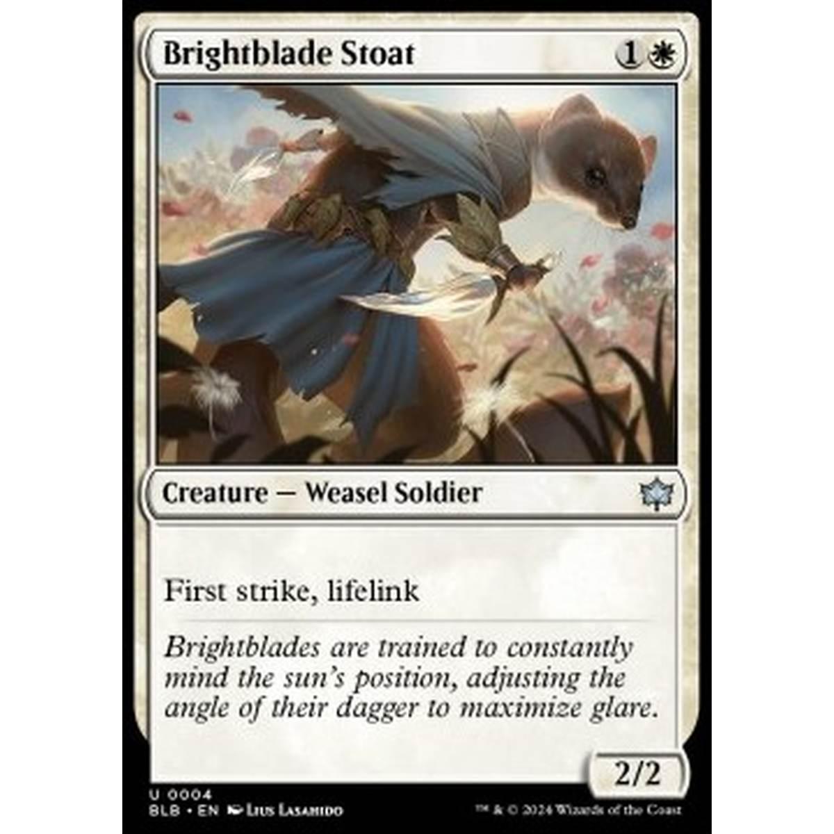 Brightblade Stoat - Brightblade Stoat - [BLB] [NM]
