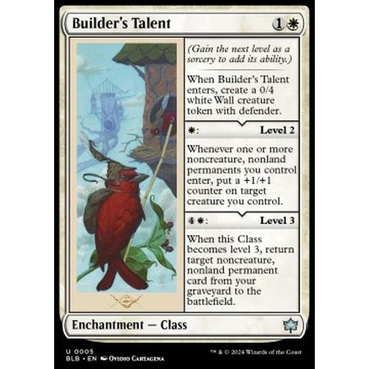 Builder's Talent - Builder's Talent - [BLB] [NM]