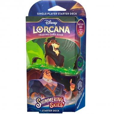 Cieli Scintillanti - Shimmering Skies - Starter Deck Lorcana - Smeraldo Acciaio ENG