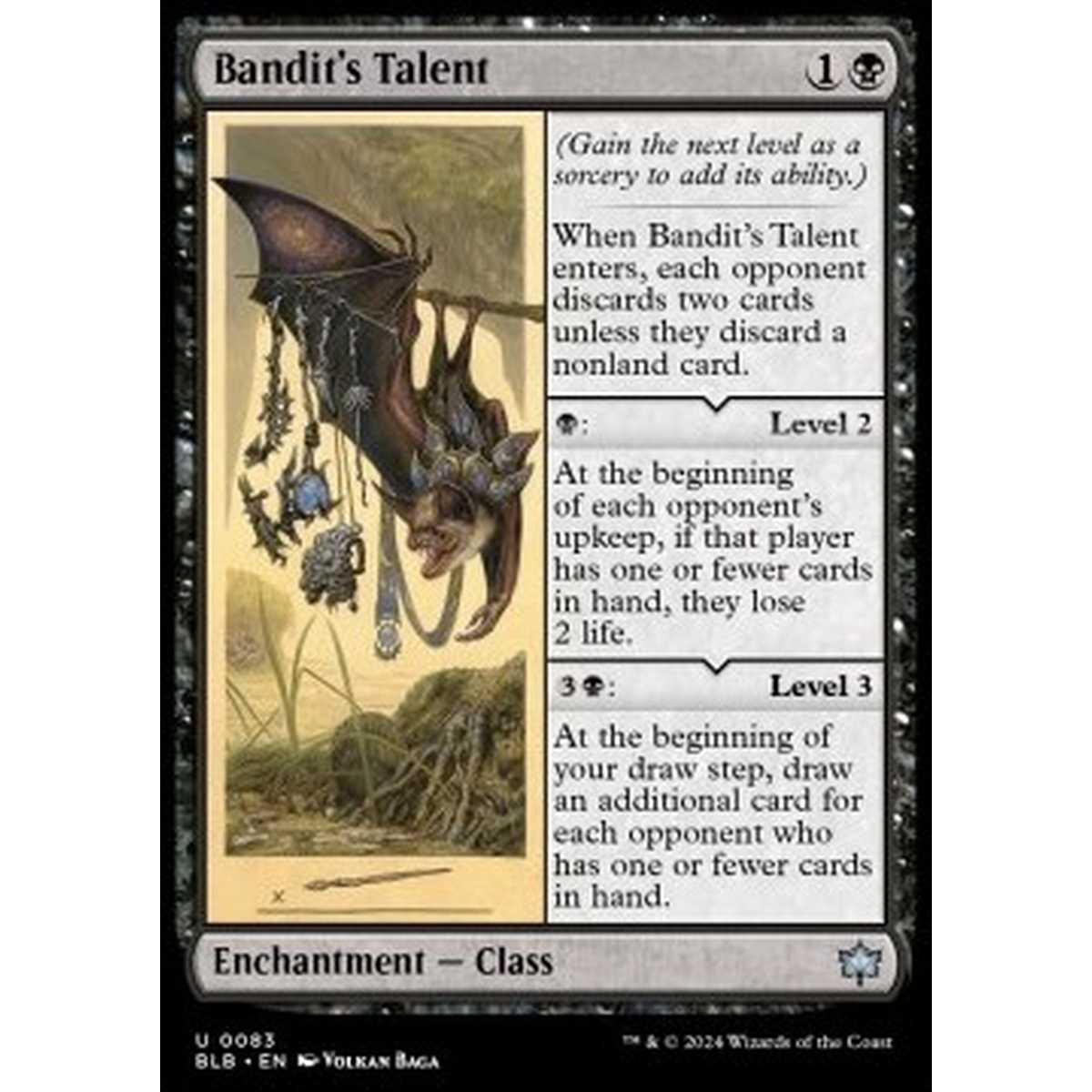 Bandit's Talent - Bandit's Talent - [BLB] [NM]